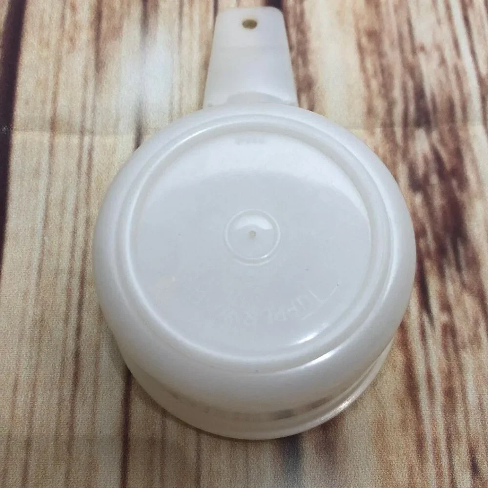 Vintage Tupperware Clear White Nesting Measuring Cup 1/2 CUP Replacement 764-1